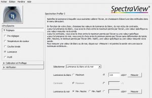 Spectraview profiler nec graph'image 5