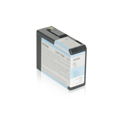 c13t580500-cyan-clair Encre Epson C13T580500 T580500 Cyan Clair 80ml