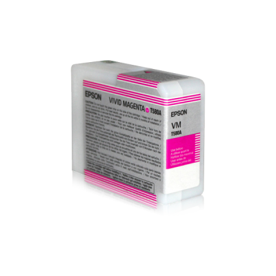 Encre Epson C13T580A00 T580A00 Vivid Magenta 80ml