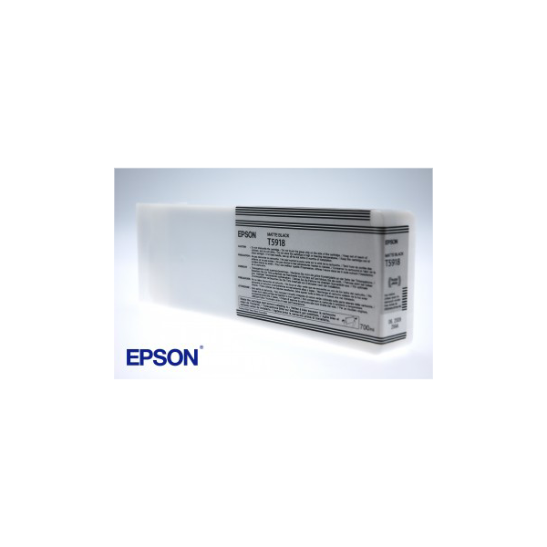 Encre Epson C13T591800 T591800 Noir Mat 700ml
