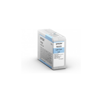 c13t850500-cyan-clair Encre Epson C13T850500 T850500 Cyan Clair 80ml