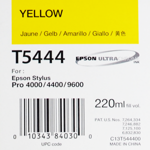 Epson T5444 (C13T544400) - Cartouche d'encre Jaune 220ml