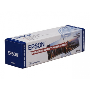 Epson S041379 (C13S041379) - Papier Photo Premium Glacé épaisseur 225g rouleau 329mm x10m