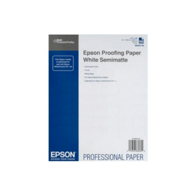 Papier Epson C13S042118 Proofing Blanc Semi-Mat