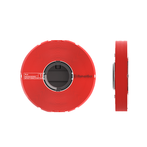 Filament PLA Precision MakerBot 375-0018A Red (Rouge) 800g