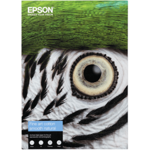 Epson S450267 (C13S450267) - Papier Fine Art Cotton Smooth Natural épaisseur 300g A4