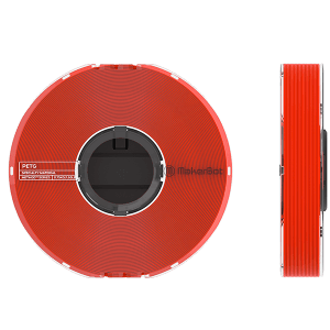 Filament MakerBot PETG 375-0028A- Bobine PETG Rouge (Red) 750g