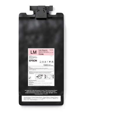 Encre Epson C13T51V600 T51V600 Magenta Clair 1500ml Encre Epson C13T51V600 T51V600 Magenta Clair 1500ml